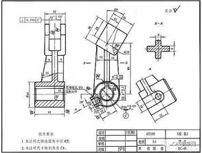 機械制圖教程 零件圖的內容